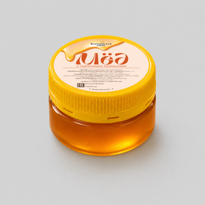 МЕД С МАТОЧНЫМ МОЛОЧКОМ, 90 г